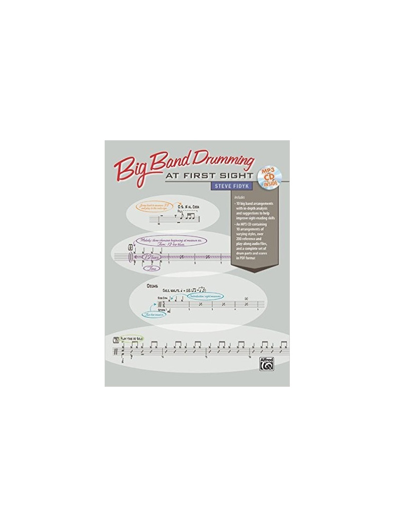 Big Band Drumming at First Sight (book/CD)