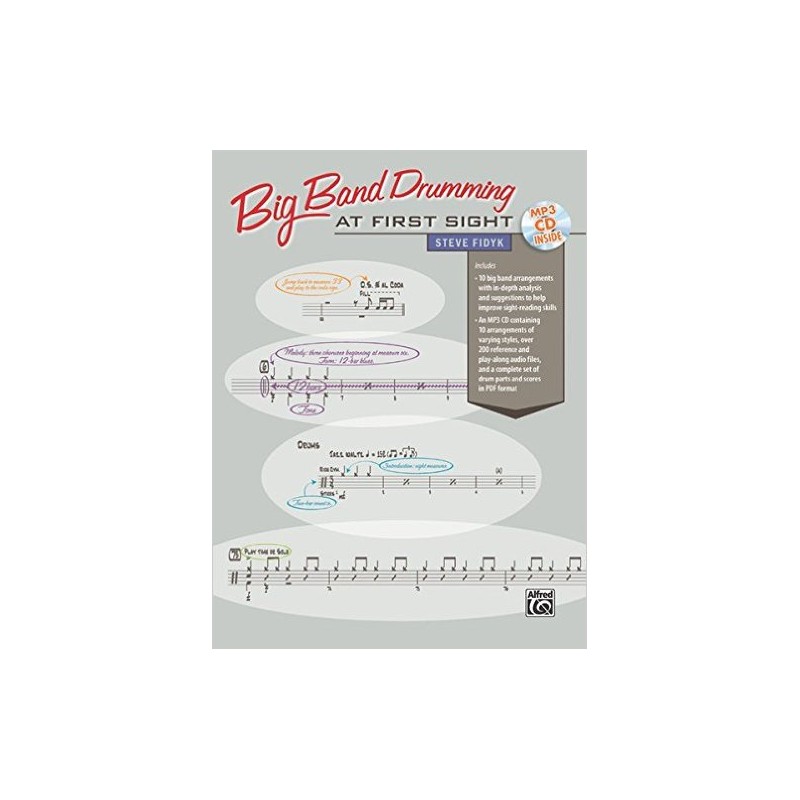Big Band Drumming at First Sight (book/CD)