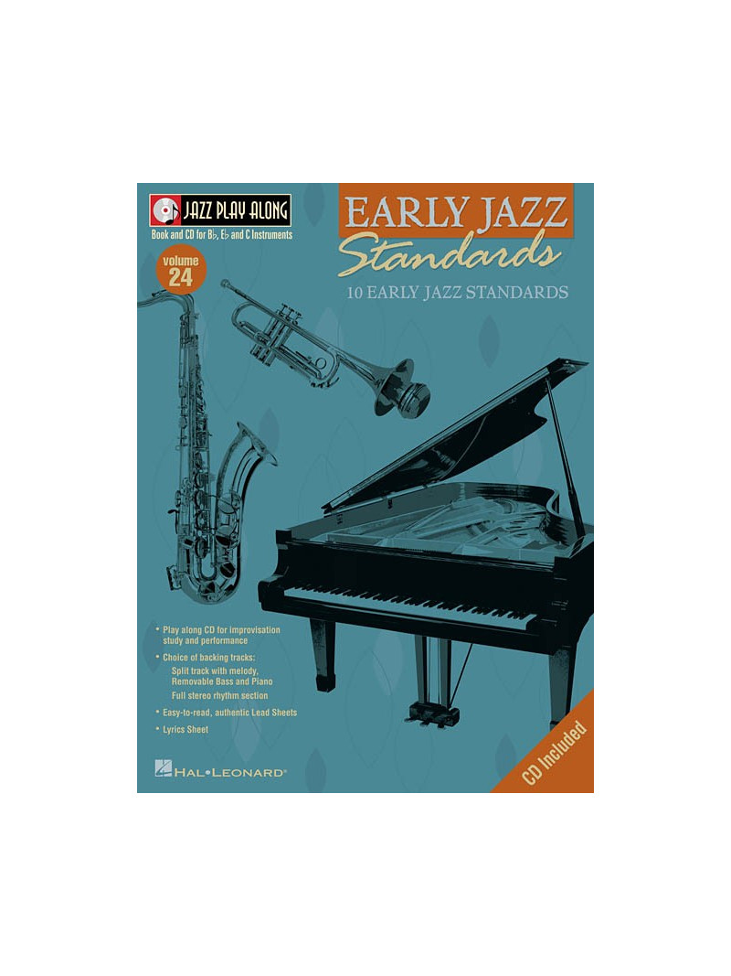 Jazz Play-Along volume 24: Early Jazz Standards (book/CD)
