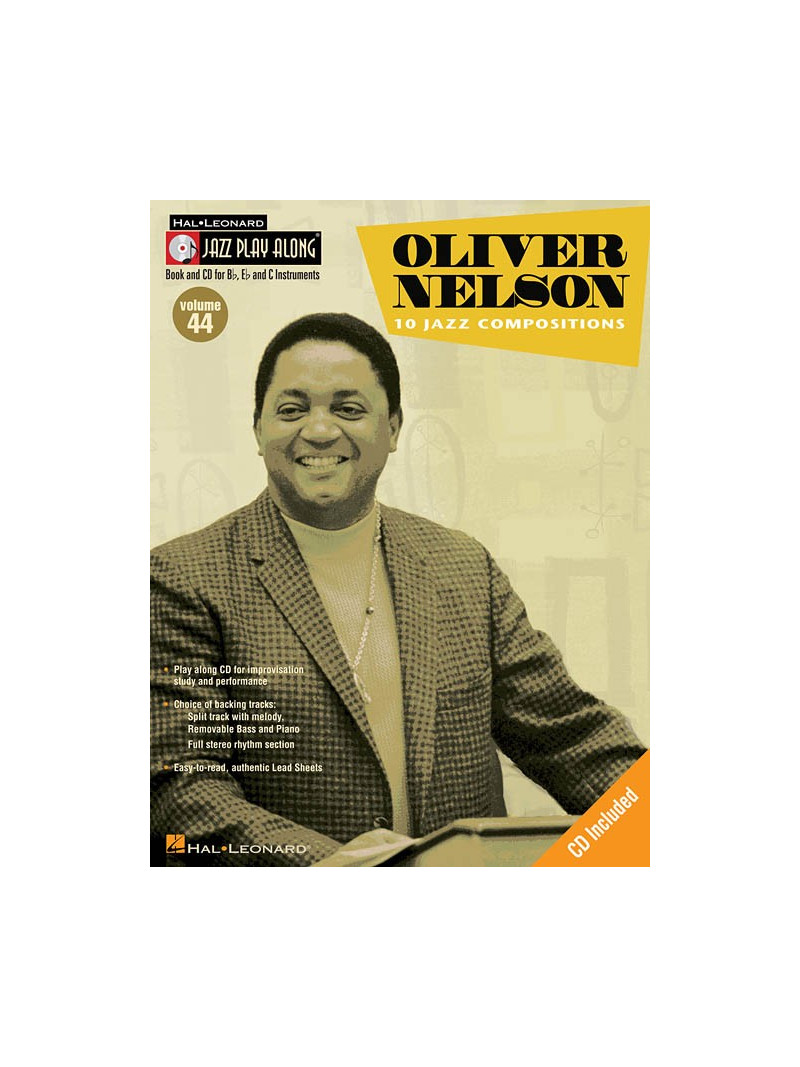 Jazz Play-Along volume 44: Oliver Nelson Compositions (book/CD)