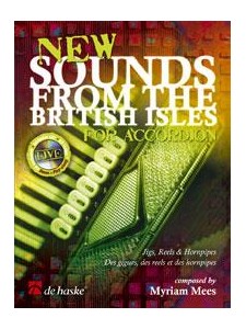 New Sounds from the British Isles for Accordion (book/CD)