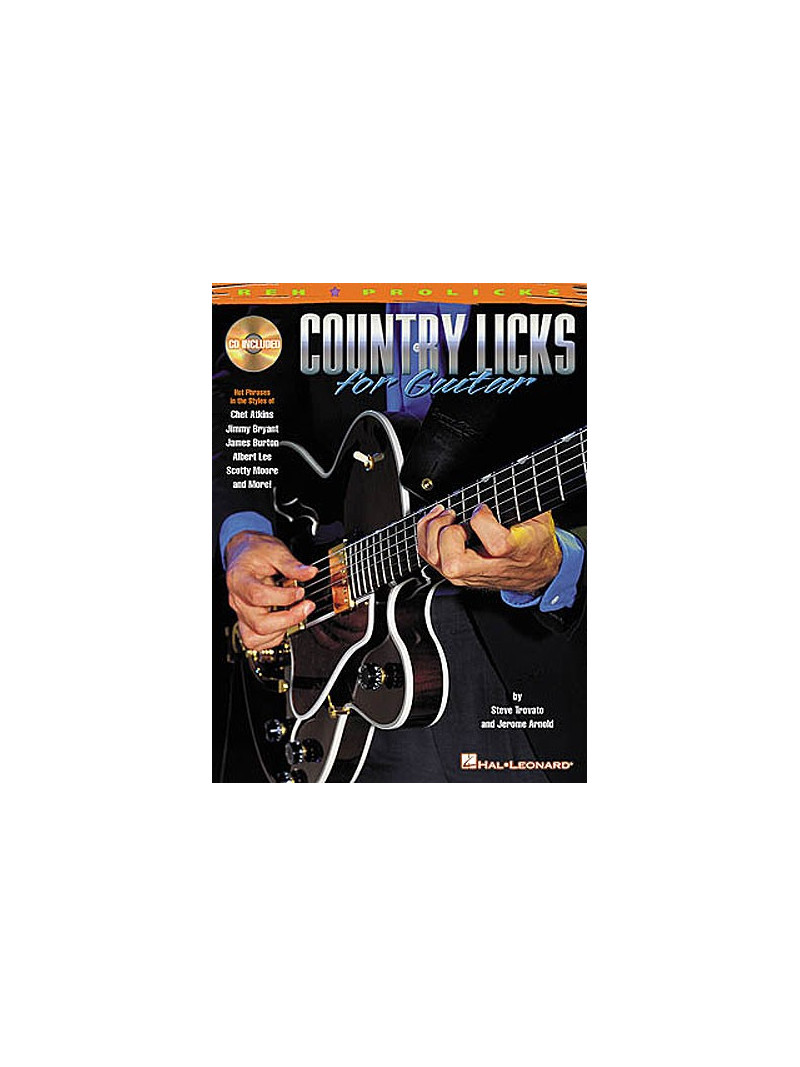 Country Licks for Guitar (book/CD)