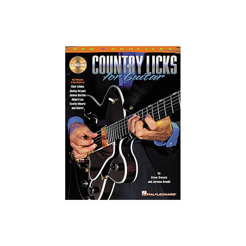 Country Licks for Guitar (book/CD)