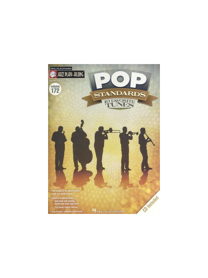 Jazz Play-Along Volume 172: Pop Standards (book/CD)