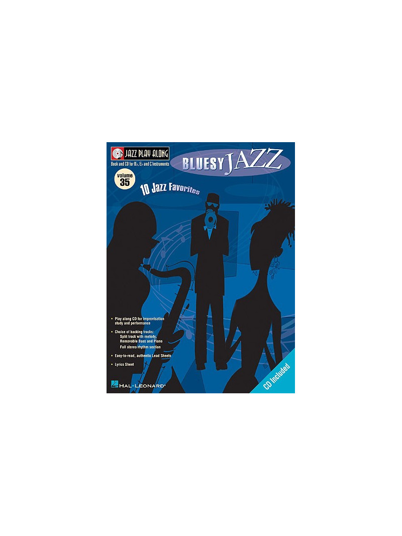 Jazz Play Along Volume 35: Bluesy Jazz (book/CD)