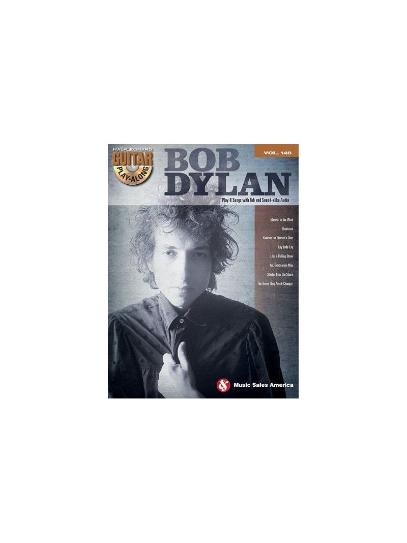 Bob Dylan: Guitar Play-Along Volume 148 (book/CD)