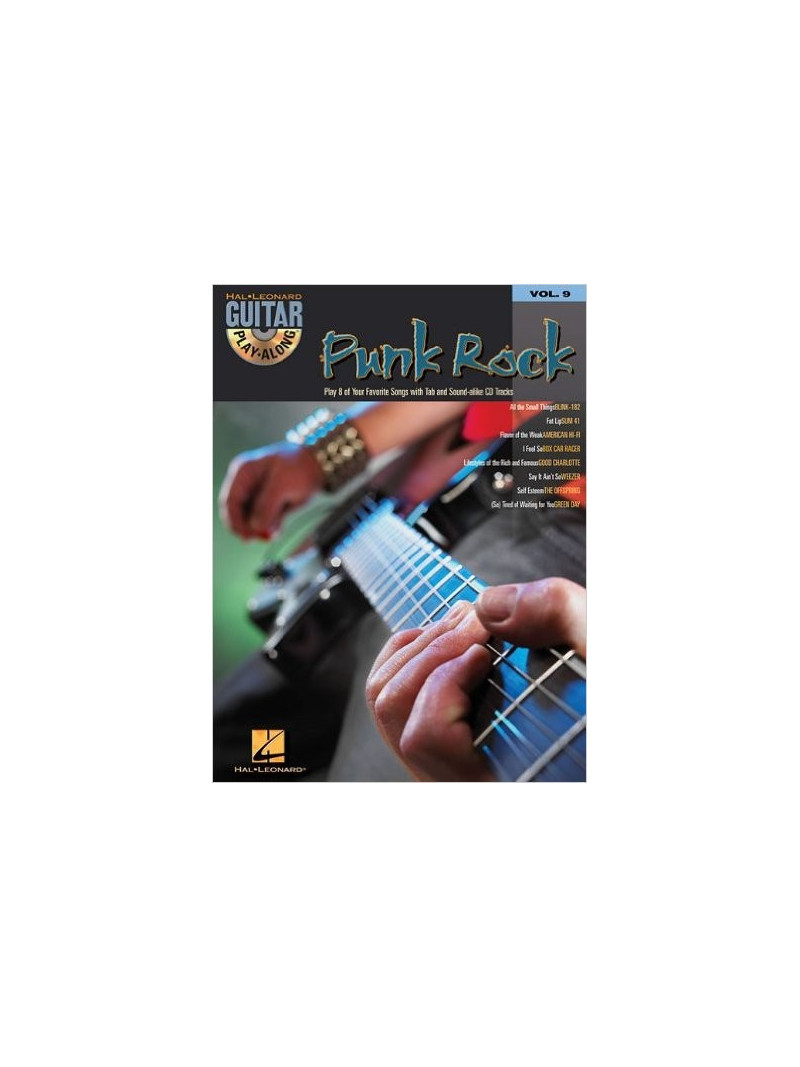 Guitar Play-Along 9: Punk Rock (book & CD)