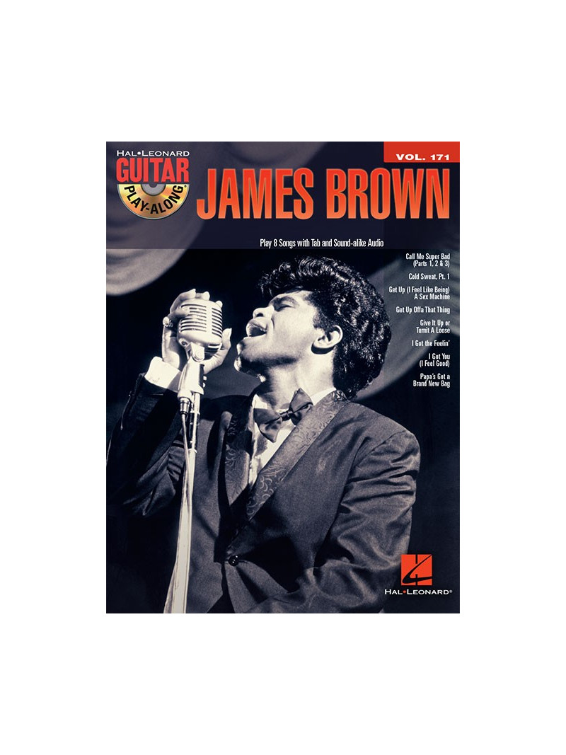 James Brown: Guitar Play-Along Volume 48 (book/CD)