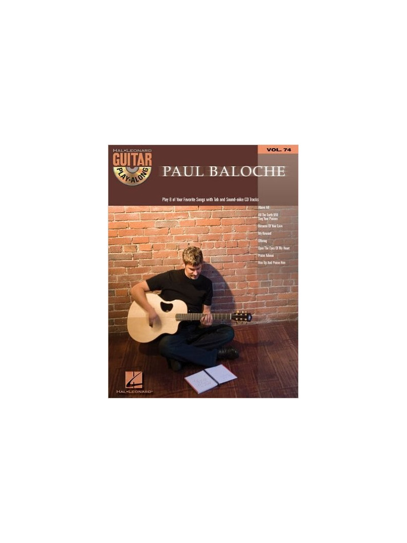 Guitar Play-Along Volume 74: Paul Baloche (book/CD)
