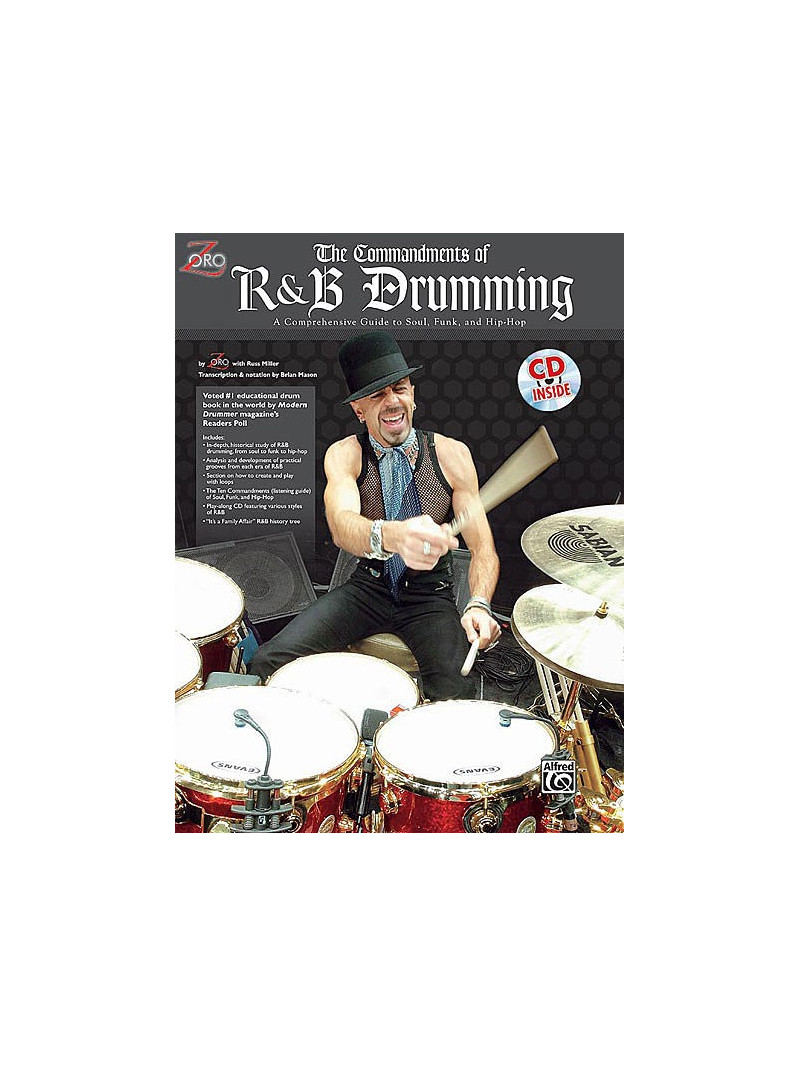 The Commandments of R&B Drumming (book/CD play-along)