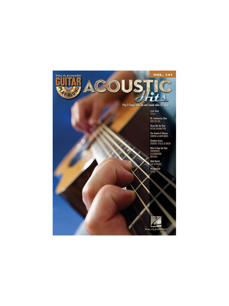 Guitar Play-Along Volume 141: Acoustic Hits (book/CD)