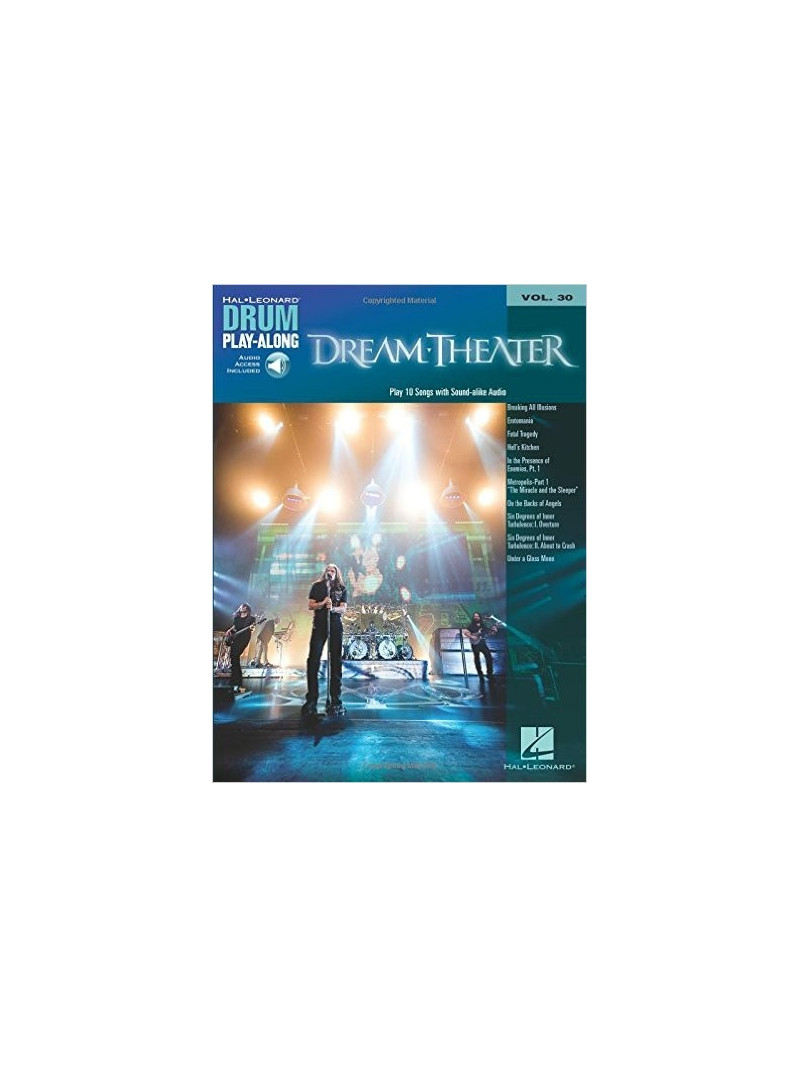 Dream Theater: Drum Play-Along Volume 30 (book/Audio access)