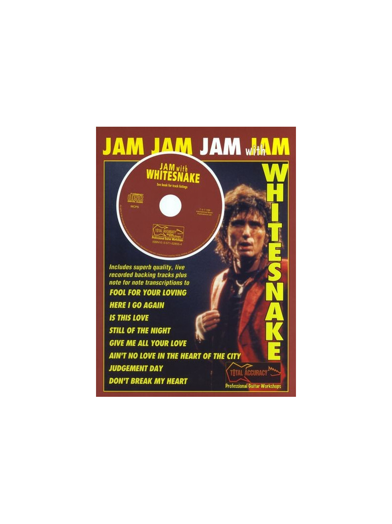 Jam With Whitesnake (book/CD play-along)