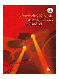 Odd Meter Grooves For Drumset (book/CD MP3)