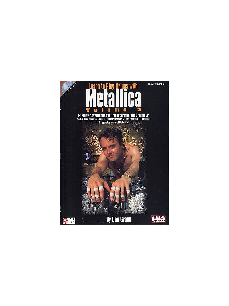 Learn to Play Drums with Metallica vol.2 (book/CD)