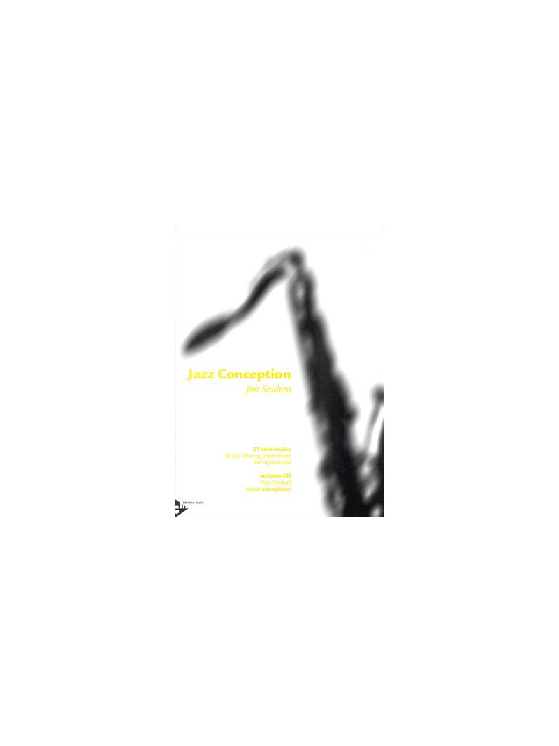 Jazz Conception for Tenor & Soprano Sax Soloist (book/CD play-along)