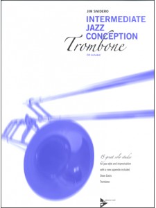 Intermediate Jazz Conception for Trombone (book/CD play-along)