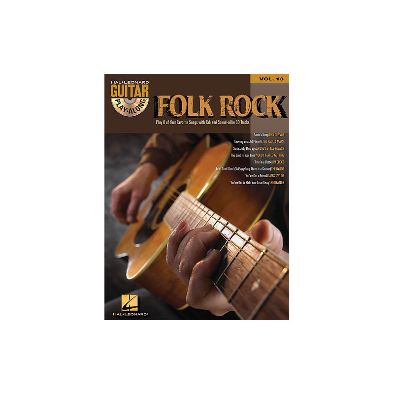 Guitar Play-Along Volume 13 Folk Rock,