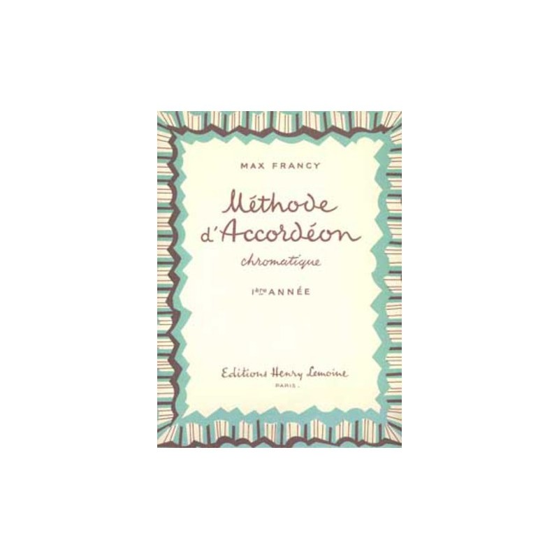 Methode d'accordeon chromatique