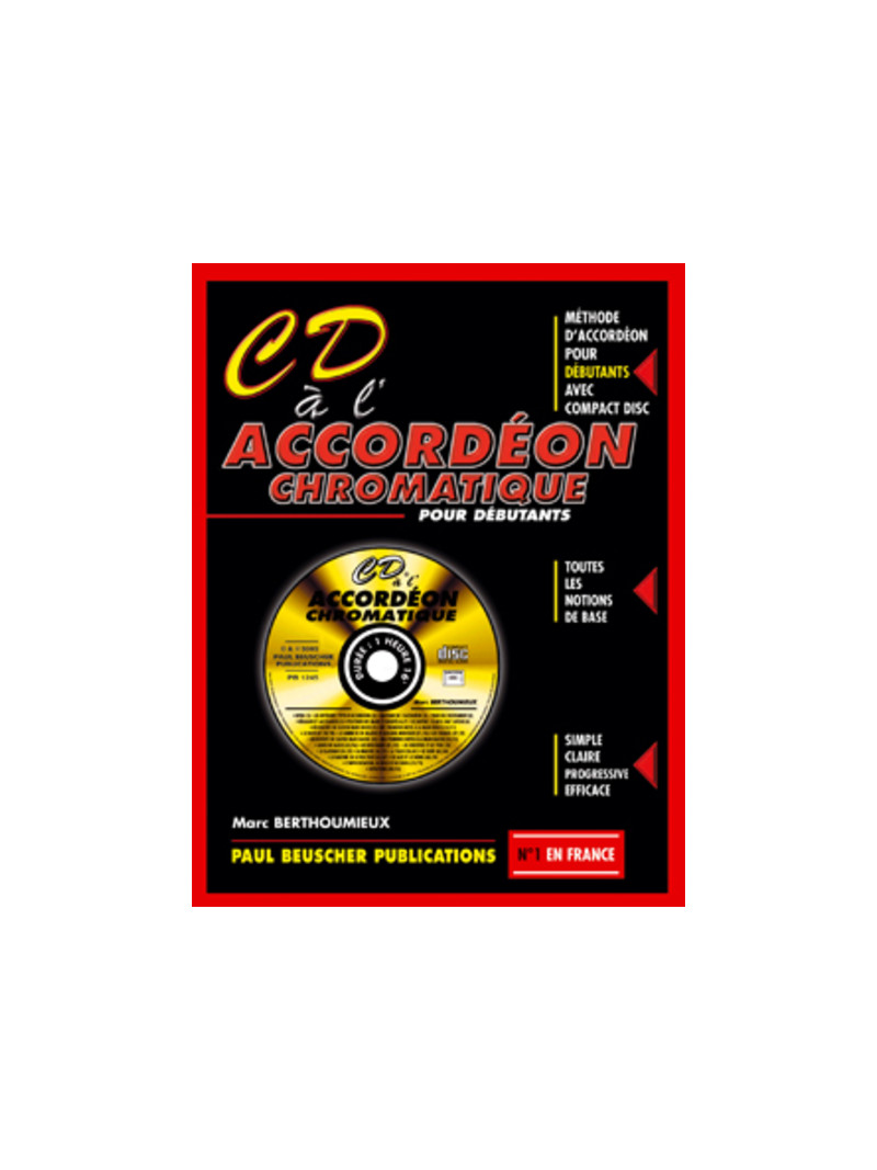 CD à l'Accordéon Chromatique (book/CD)