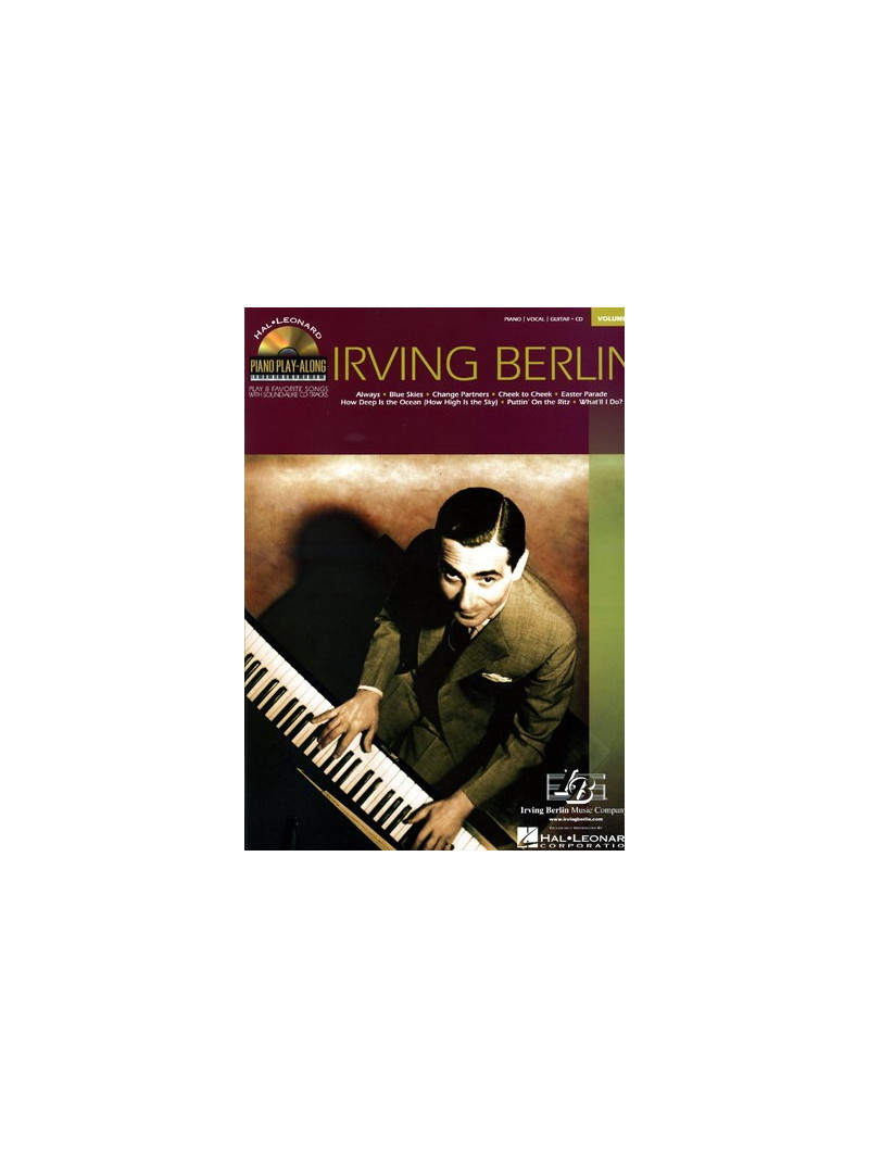 Piano Play-Along Volume 42: Irving Berlin (book/CD)