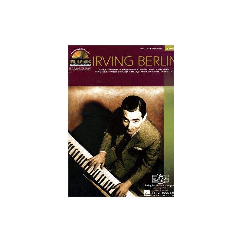Piano Play-Along Volume 42: Irving Berlin (book/CD)