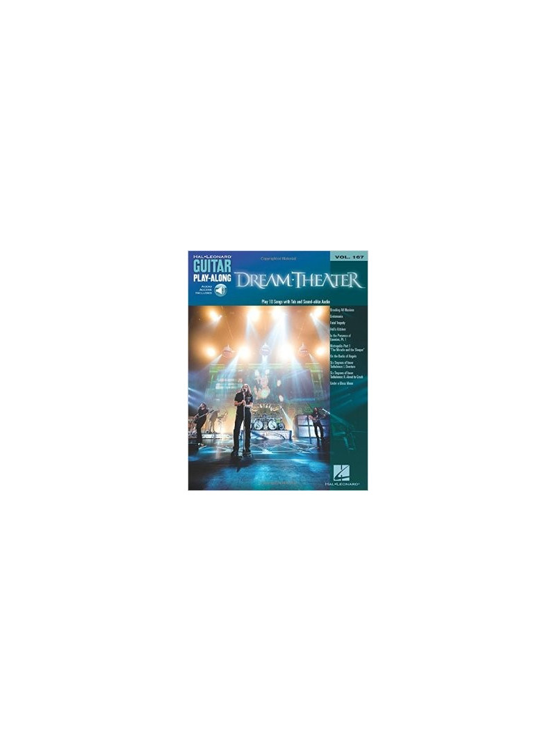 Dream Theater: Guitar Play-Along Volume 167 (book/Audio Online)