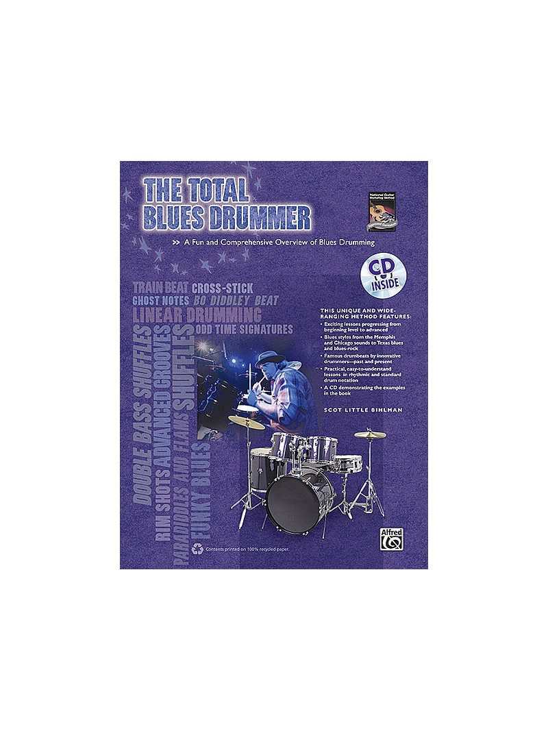 The Total Blues Drummer (book/CD)