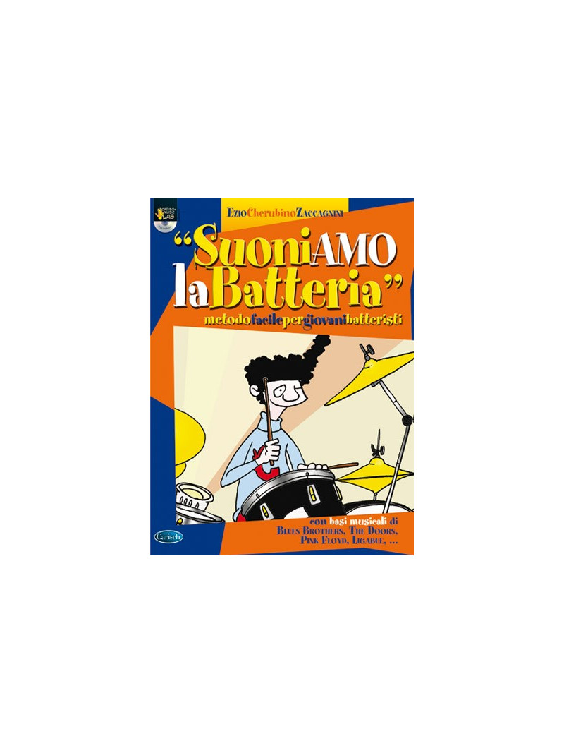 Suoniamo la batteria (libro/CD)