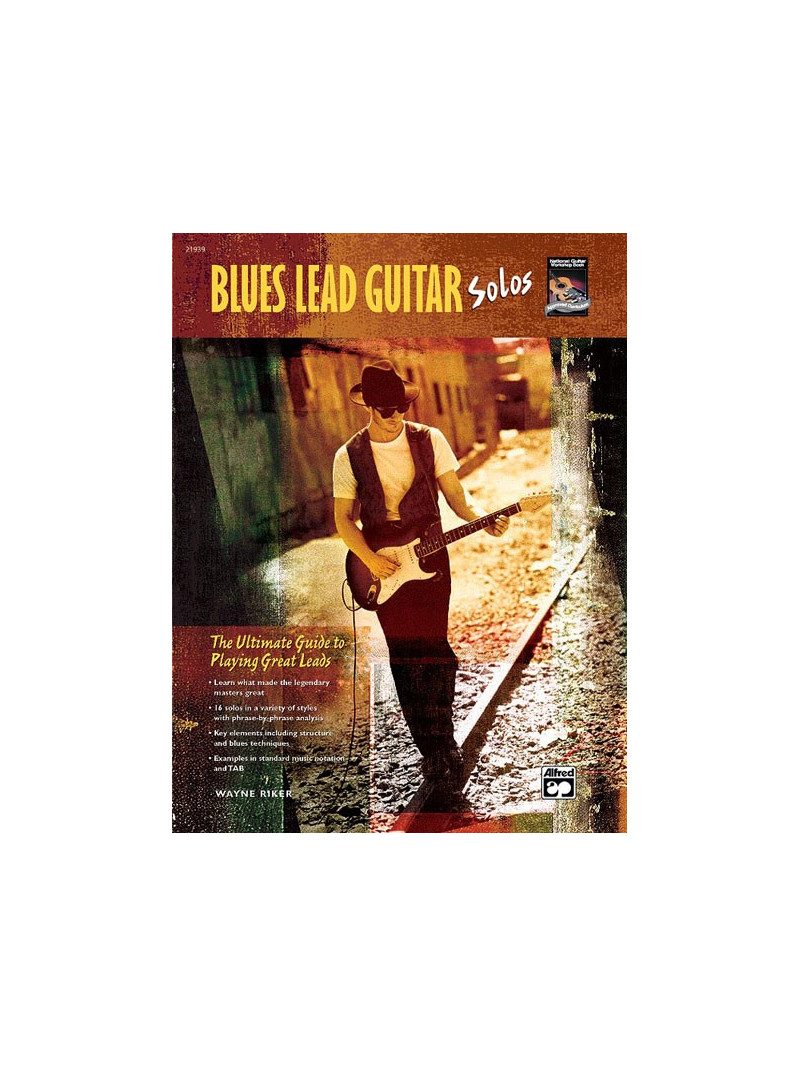 Blues Lead Guitar Solos (book/CD)