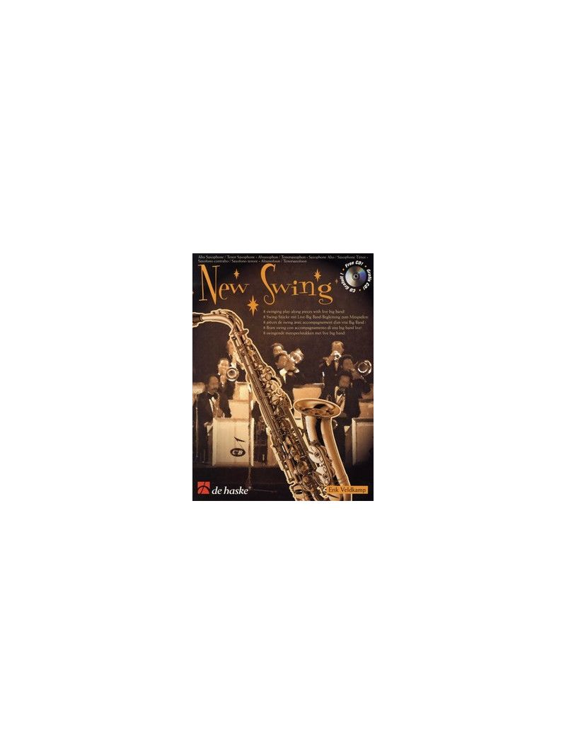 New Swing - Saxophone (book/CD)