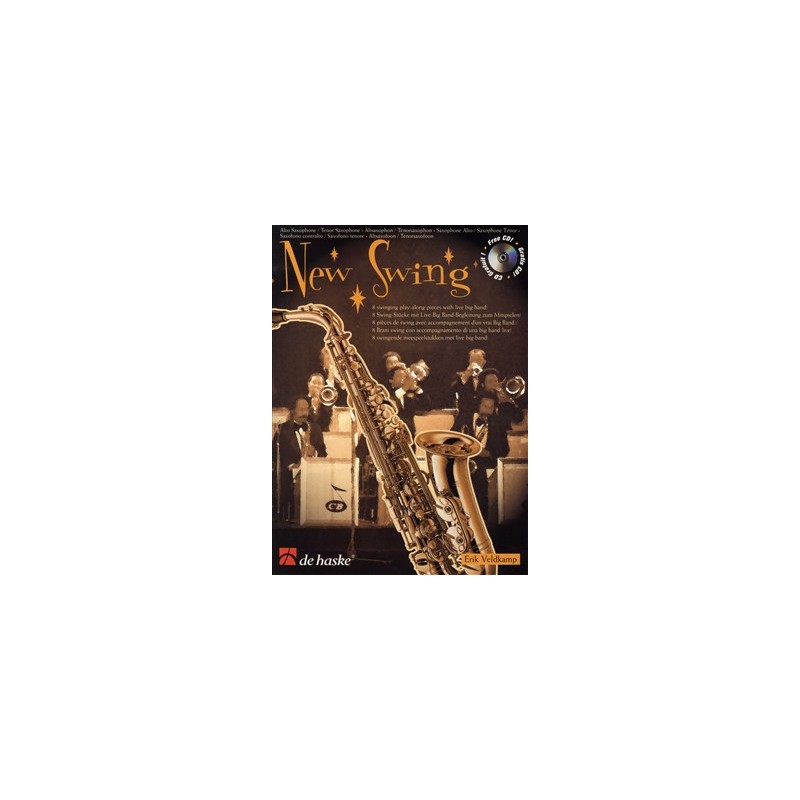 New Swing - Saxophone (book/CD)