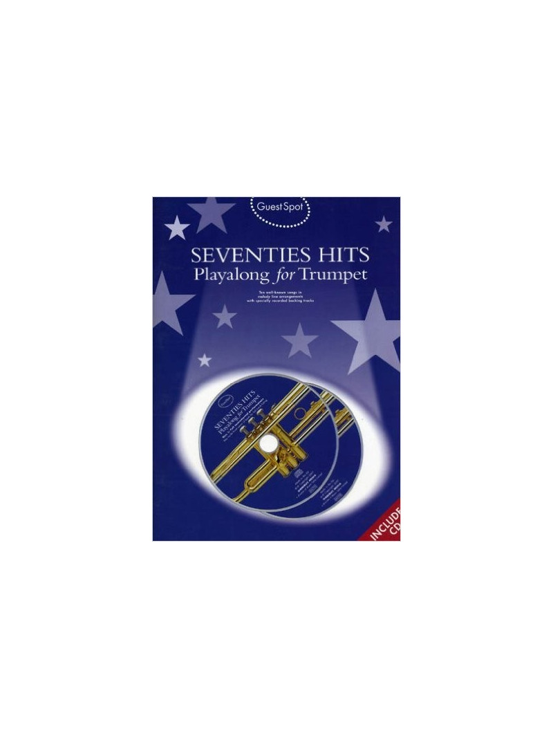 Seventies Hits Playalong for Trumpet (book/CD)