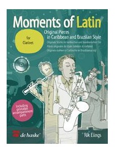 Moments of Latin for Clarinet (book/CD)
