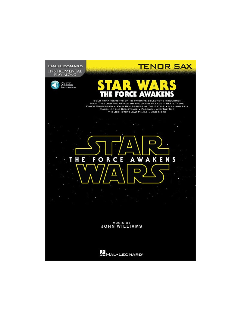 Star Wars: The Force Awakens - Tenor Sax (book/Audio Online)