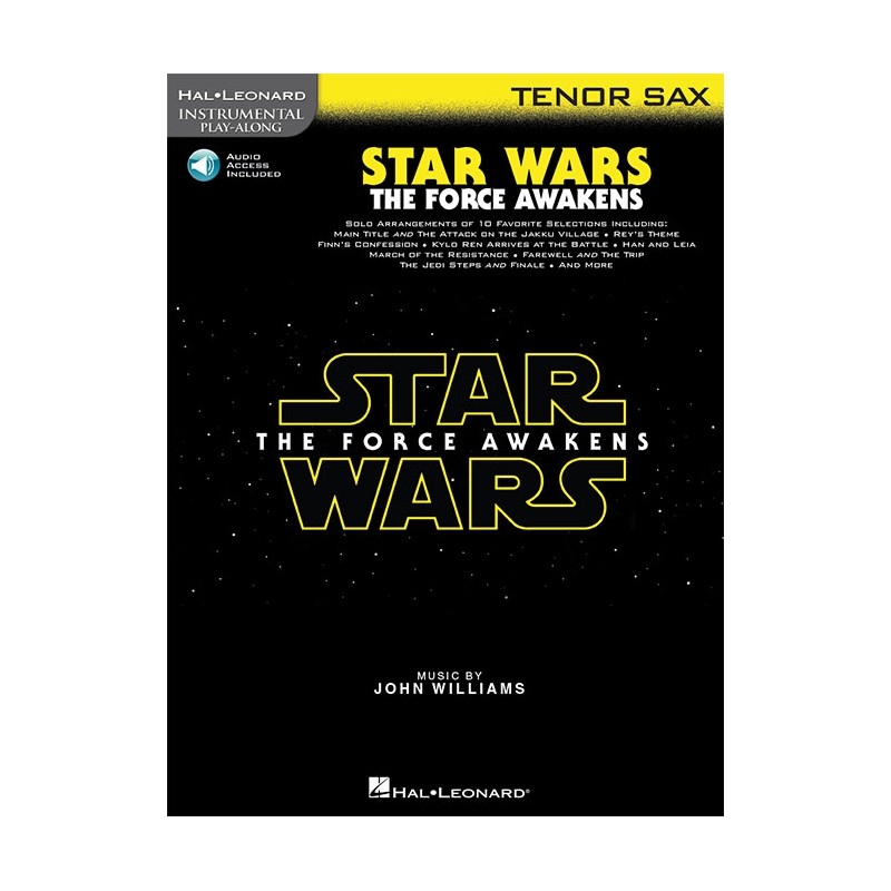 Star Wars: The Force Awakens - Tenor Sax (book/Audio Online)