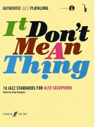 It Don't Mean A Thing - Alto Saxophone (book/CD)
