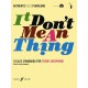 It Don't Mean A Thing for Ato/Tenor Sax (book/CD play-along)