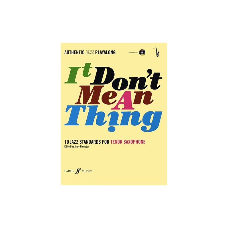 it don't mean a thing www.birdlandjazz.it, tenor saxophone www.birdlandjazz.it