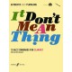 It Don't Mean A Thing for Clarinet (book/CD play-along)