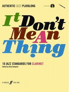 It Don't Mean A Thing for Clarinet (book/CD play-along)