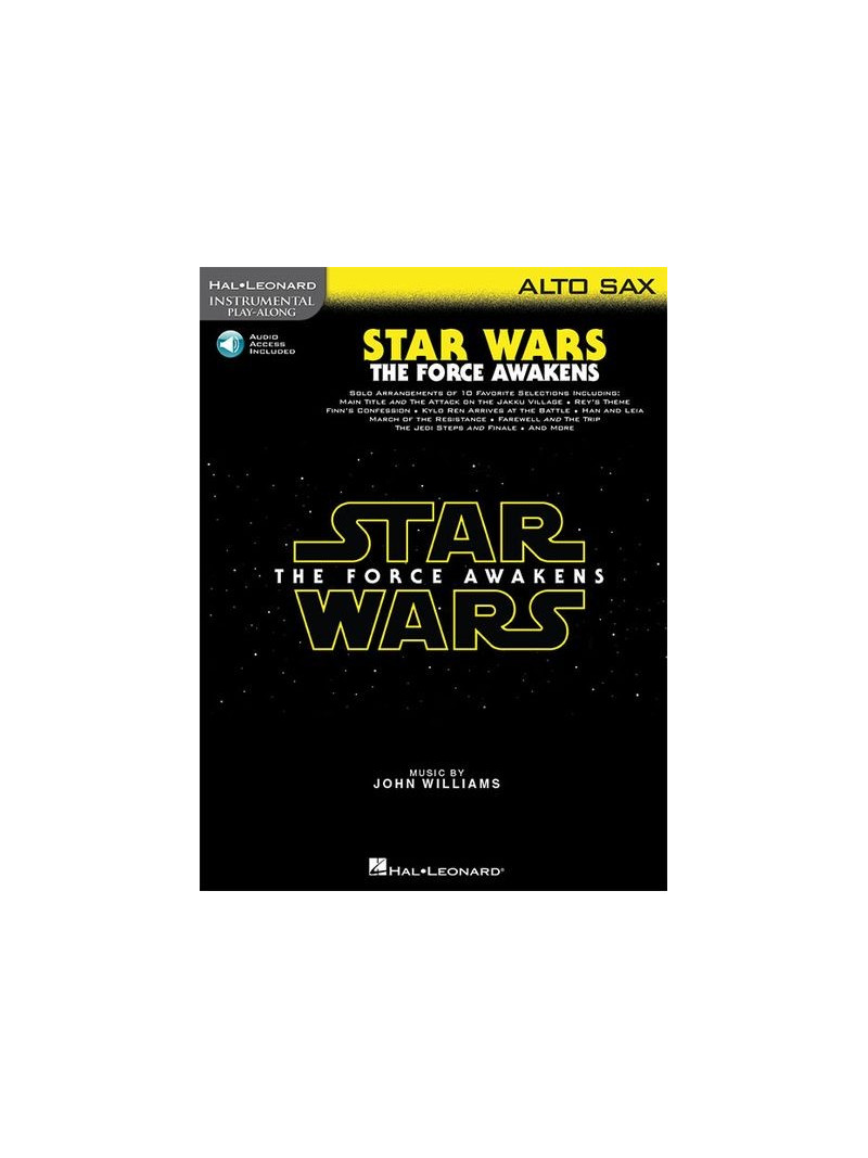 StarWars: The Force Awakens -Alto Sax (book/Audio Online)
