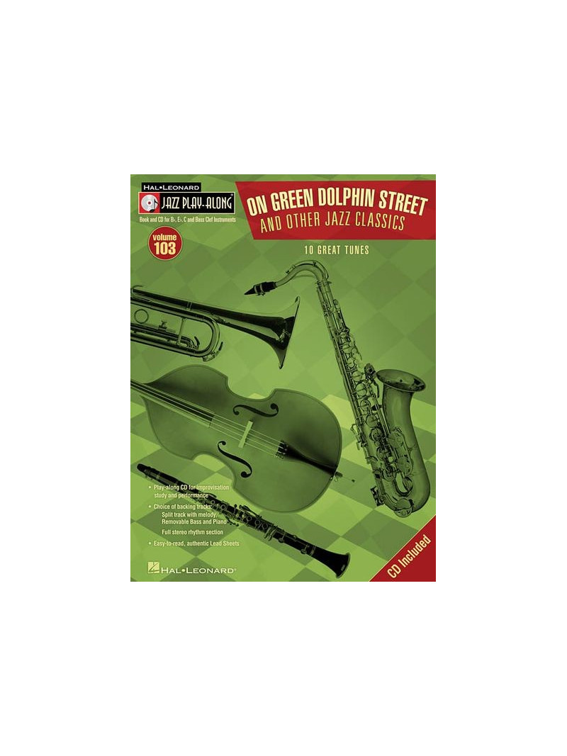 Jazz Play-Along Volume 103: On Green Dolphin Street (book/CD)