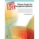 Disney Songs For Saxophone Quartet 