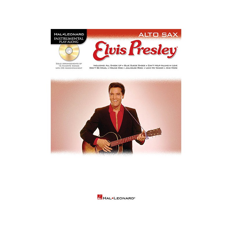 Elvis Presley - Instrumental Play-Along for Alto Sax (Book/CD)