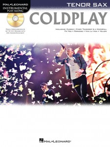 Coldplay - Instrumental Play-Along for Tenor Saxophone (Book/CD)
