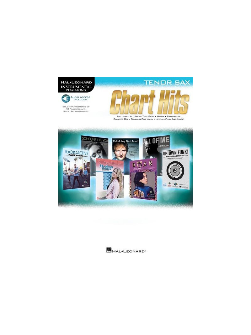 Chart Hits - Instrumental Play-Along for Tenor Sax (Book/Audio Online)