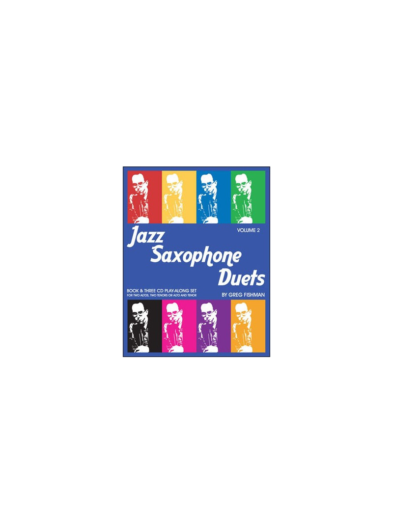 Jazz Saxophone Duets Volume 2 (book/2 CD)