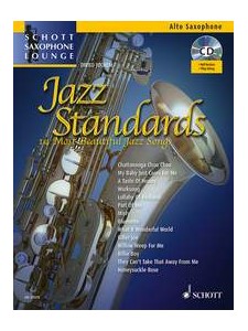 Jazz tandards For Alto Saxophone (book/CD)