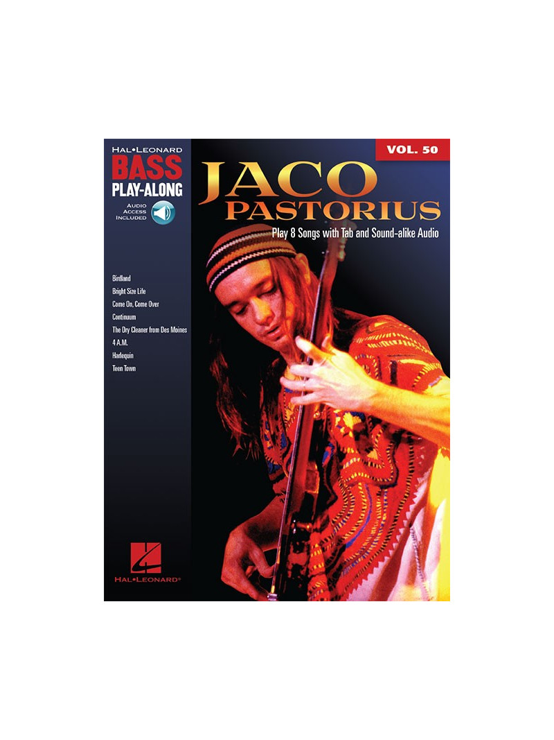 Jaco Pastorius: Bass Play-Along Volume 50 (book/Audio Online)